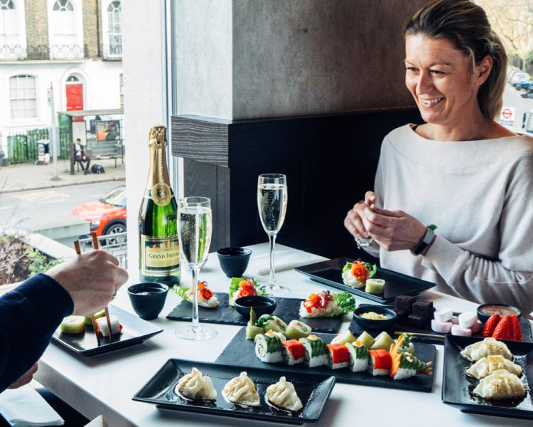 bottomless asian food brunch