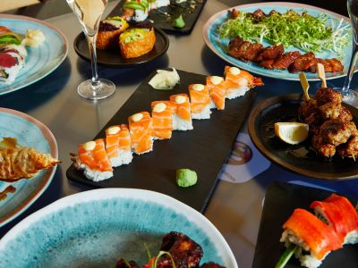 unlimited asian tapas and sushi
