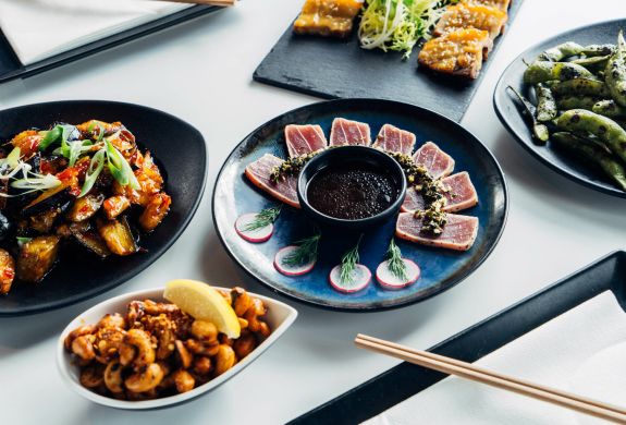 unlimited asian tapas and sushi
