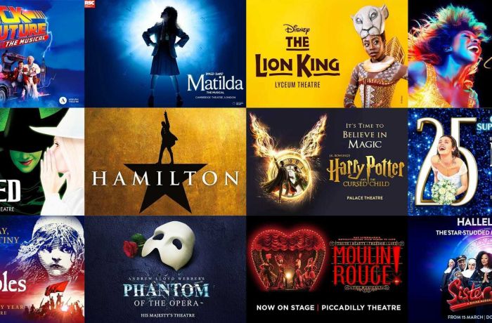 choice of theatre show collage