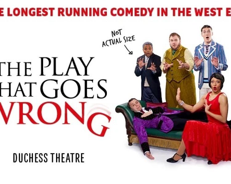 the play that goes wrong theatre show