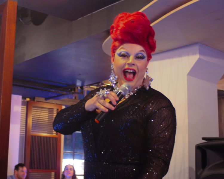 drag queen performing at inamo london