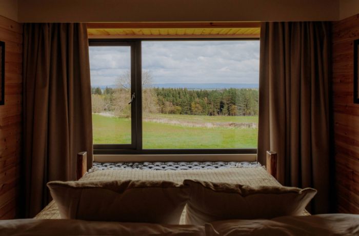 two nights cabin yurt stay in yorkshire