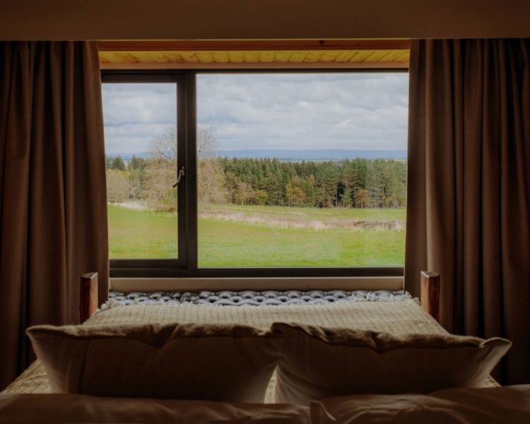 two nights cabin yurt stay in yorkshire