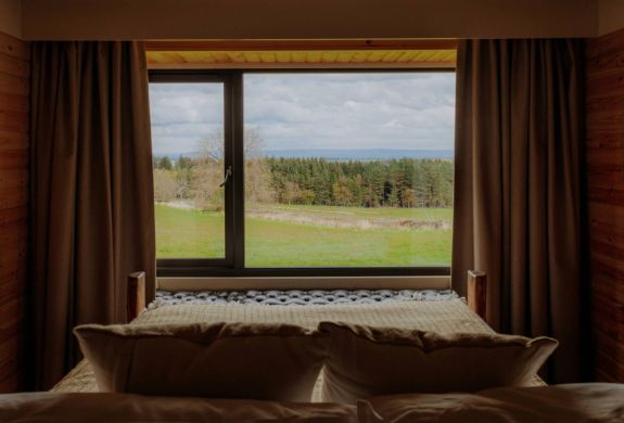 two nights cabin yurt stay in yorkshire