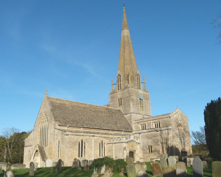 church in the village of bampton