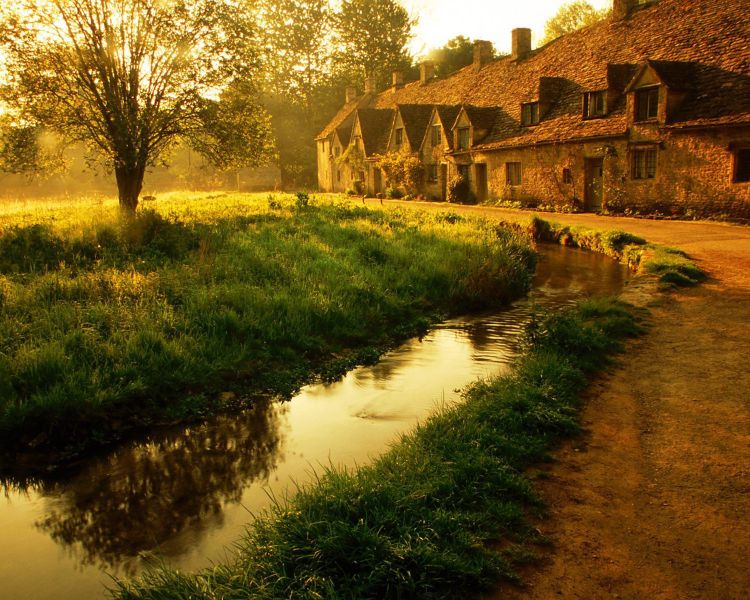 Bibury Gloucestershire