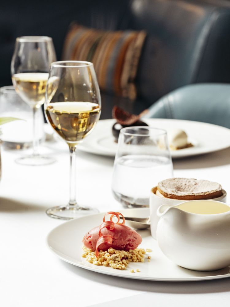 three course dinner with optional wine pairing at corrigan's mayfair