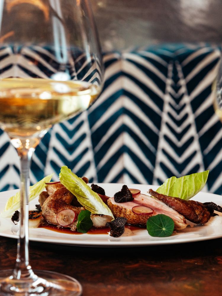 three course lunch in london with optional wine pairing at corrigan's mayfair