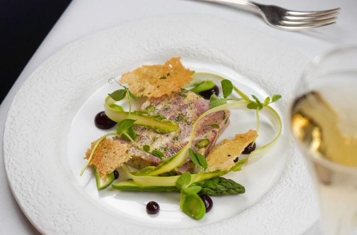 two course lunch with optional wine pairing at corrigan's mayfair