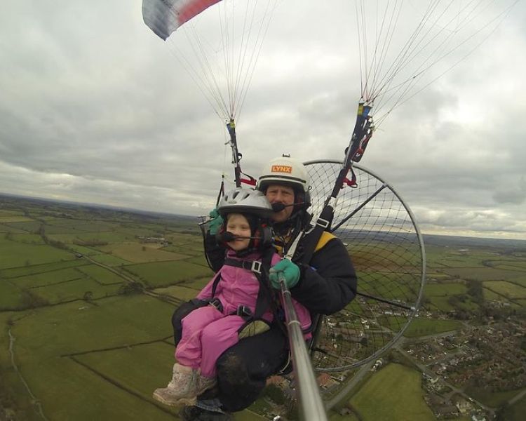 paramotoring junior