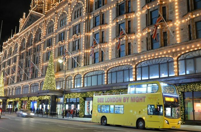 london bus tour by night
