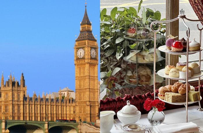 royal london coach tour with afternoon tea at the rubens