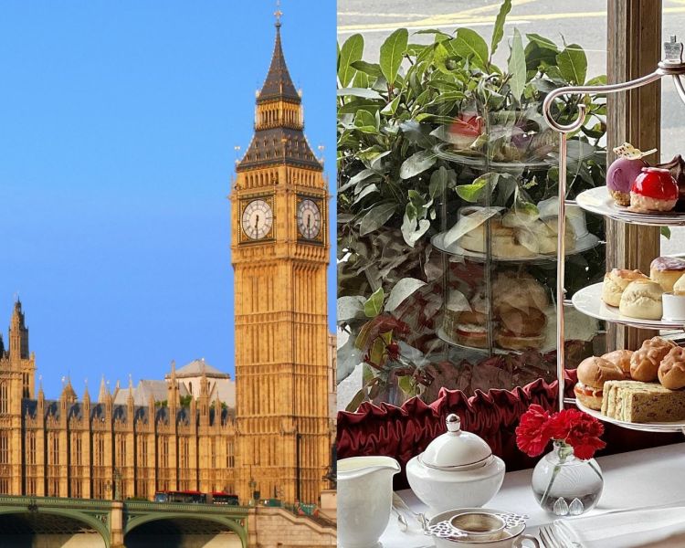 royal london coach tour with afternoon tea at the rubens