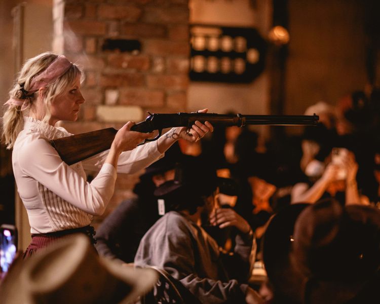 immersive cocktail experience at moonshine saloon