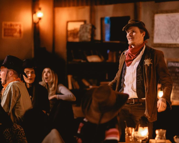 immersive cocktail experience at moonshine saloon