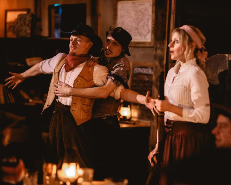 immersive cocktail experience at moonshine saloon
