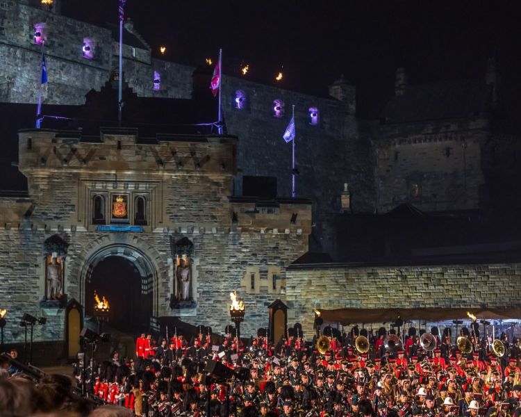 edinburgh military tattoo tour from edinburgh