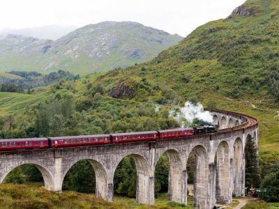 scottish highlands and jacobite steam train from edinburgh coach tour