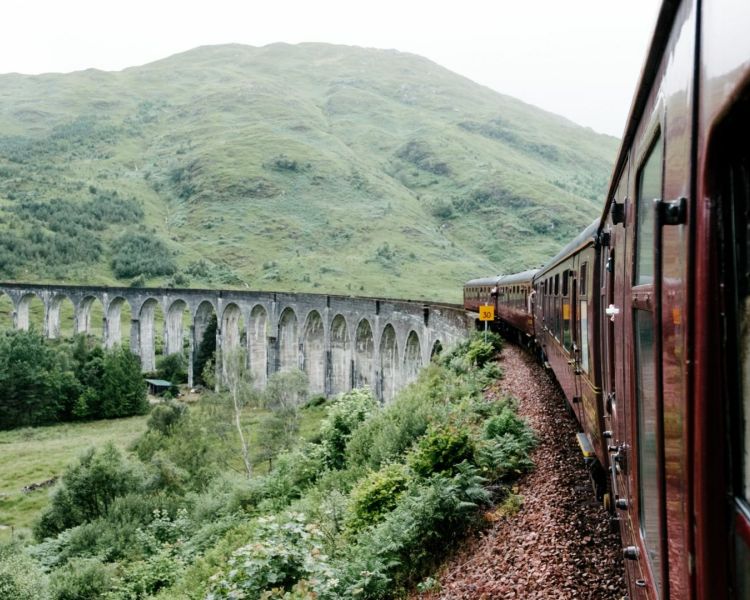 scottish highlands and jacobite steam train from edinburgh coach tour