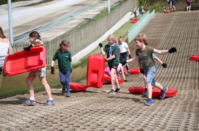 tobogganing experience in birmingham