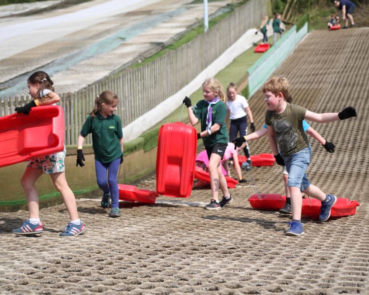 tobogganing experience in birmingham