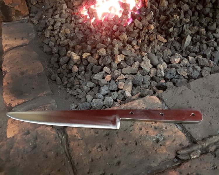 a knife made on a forge a knife experience