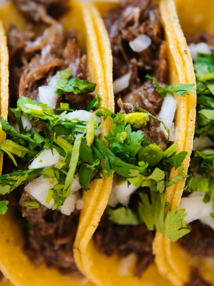 tacos made on cookery class experience