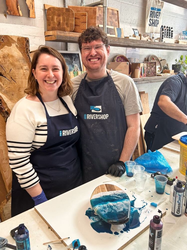 learn how to make a resin seascape