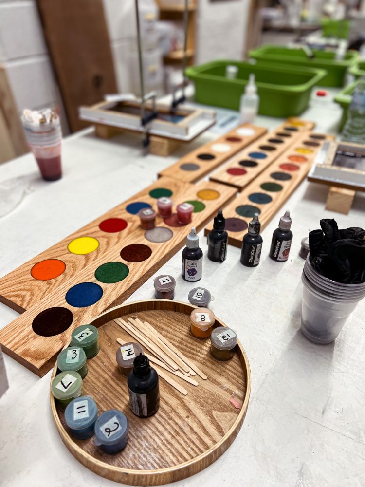 beginners epoxy resin workshop