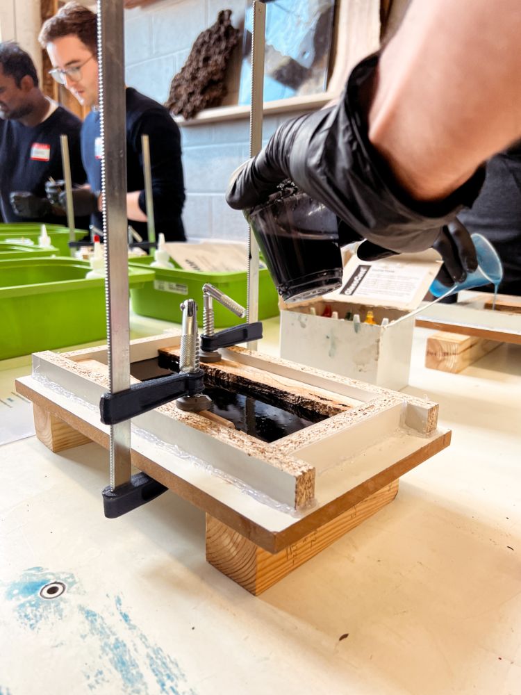 beginners epoxy resin workshop