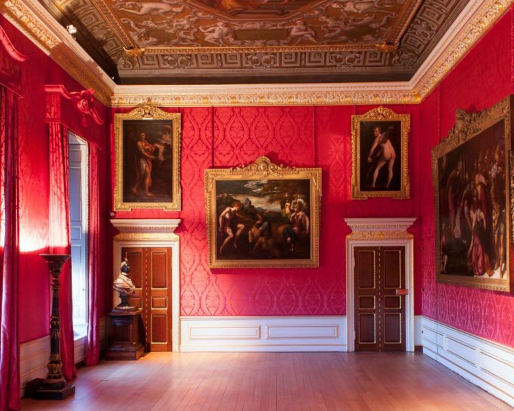Kensington palace interior portrait room