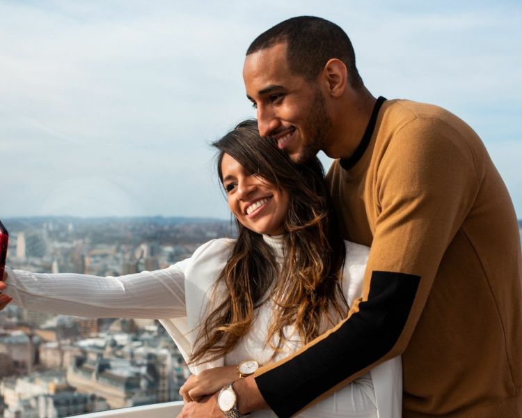 London eye couple