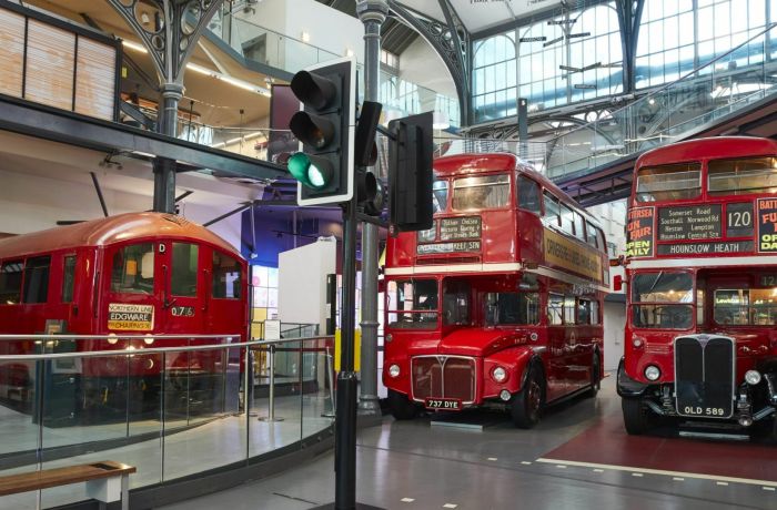London transport museum buses