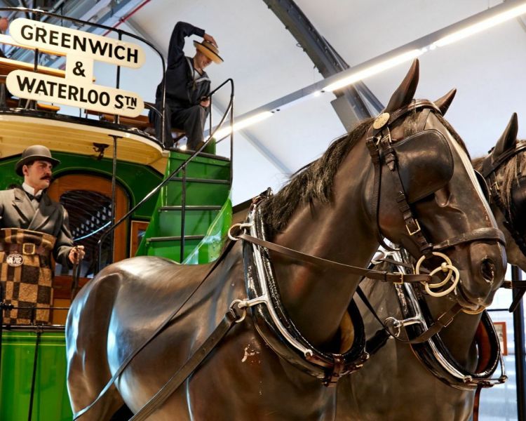 London transport museum horse and carriage