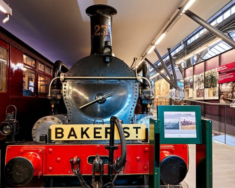 London transport museum trains