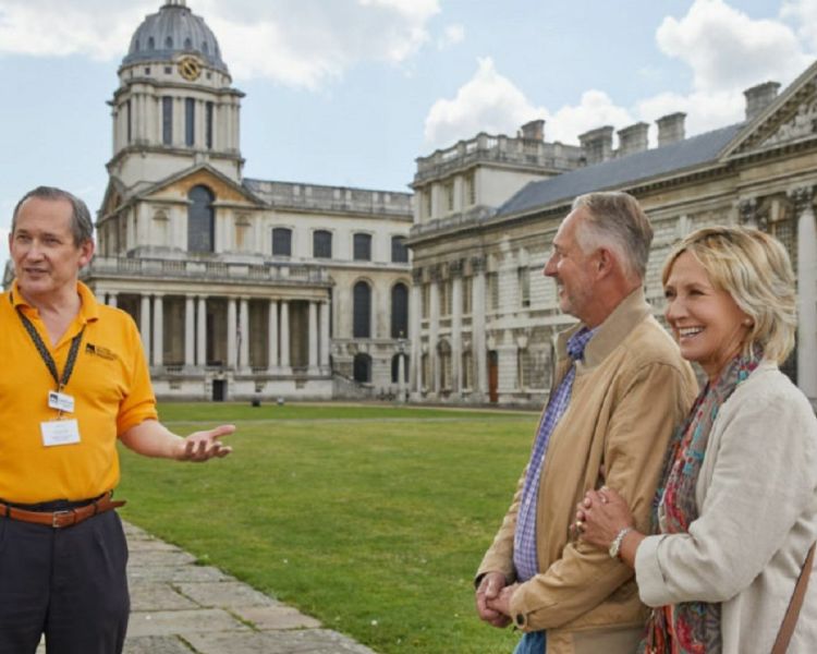 the old royal naval college entrance