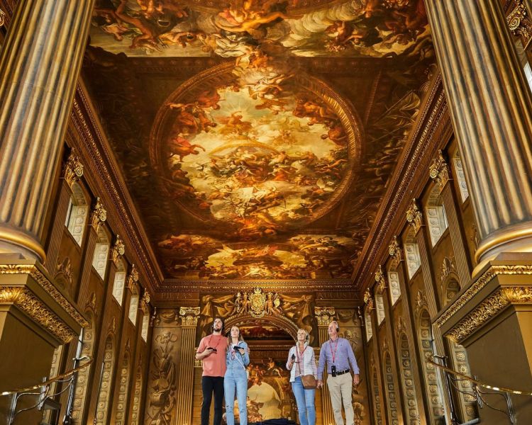 the old royal naval college entrance