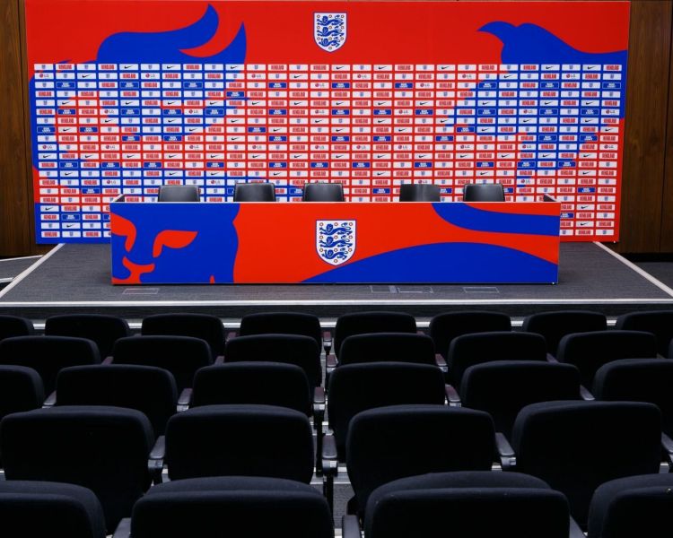 the press area seen on a wembley stadium tour
