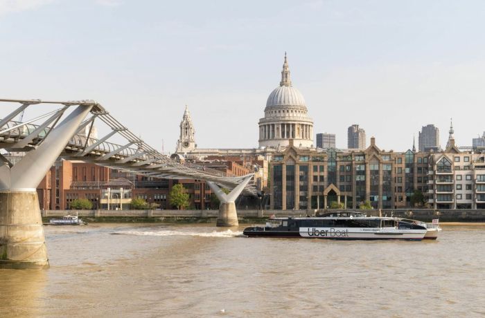 Uber river cruise