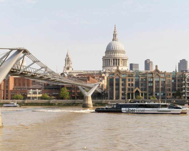 Uber river cruise
