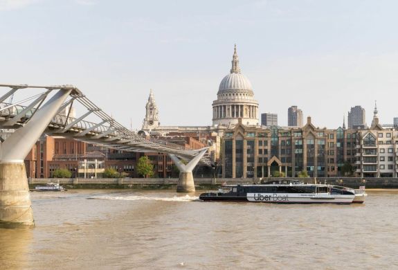 Uber river cruise
