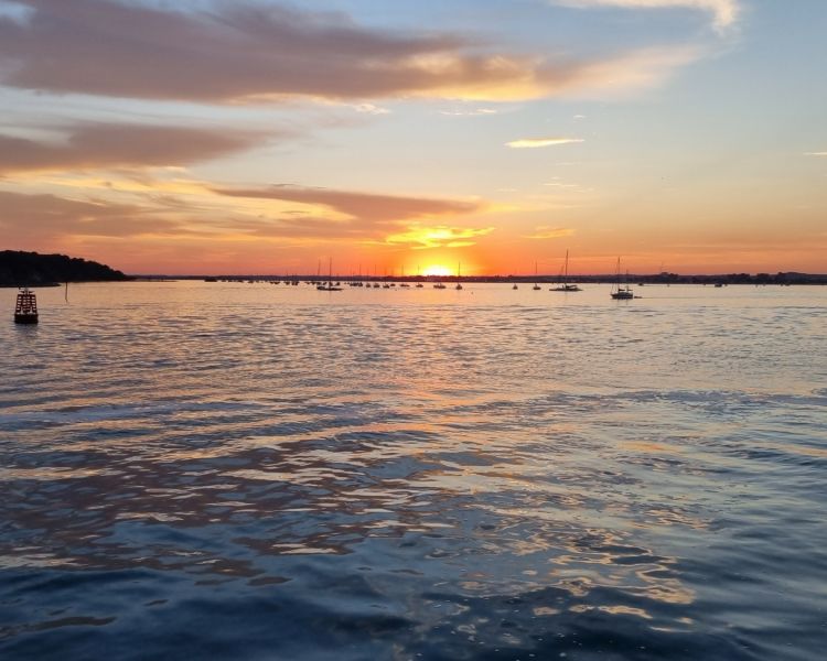 Harbour sunset