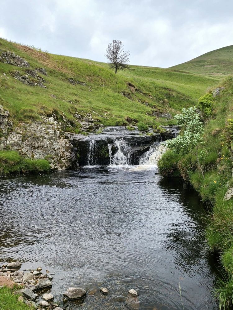 River between mountains