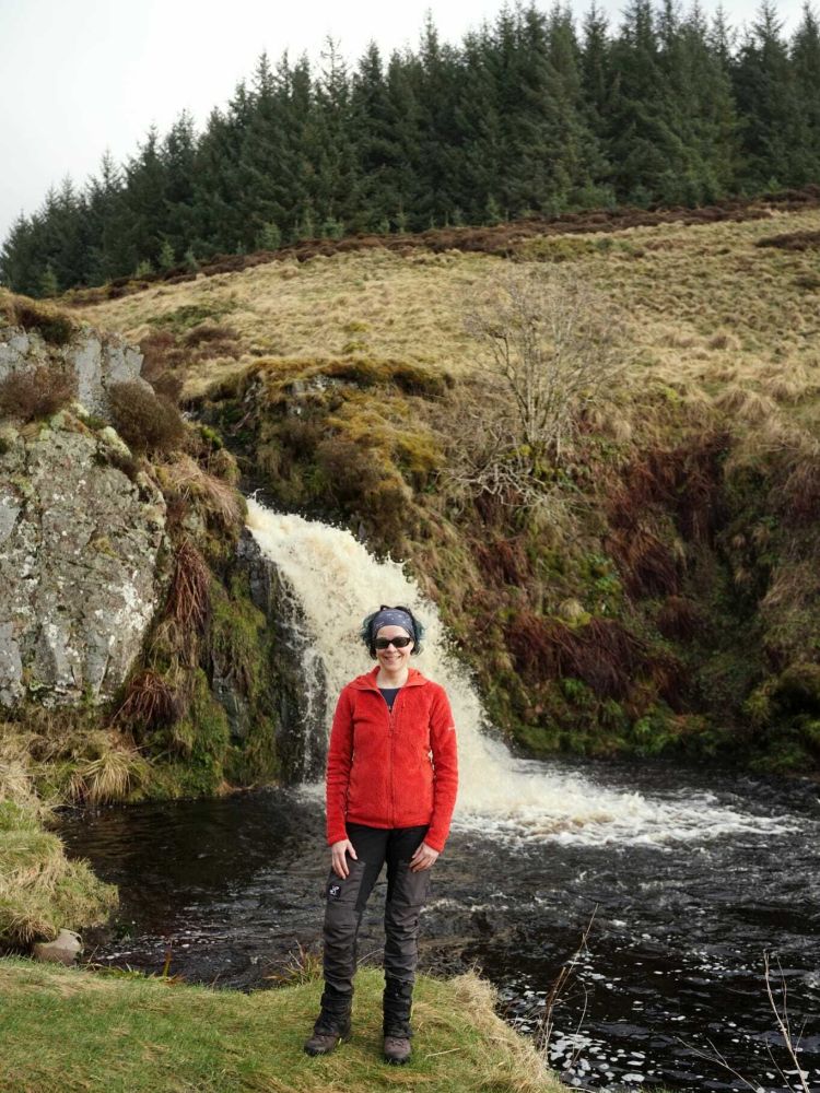 Waterfall walking