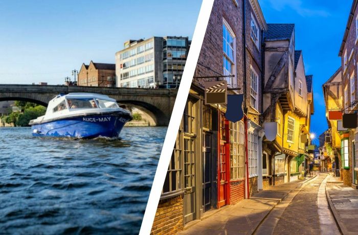 York short break for two with river boat hire