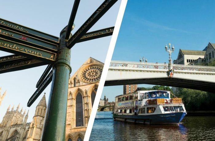 York short break for two with river cruise
