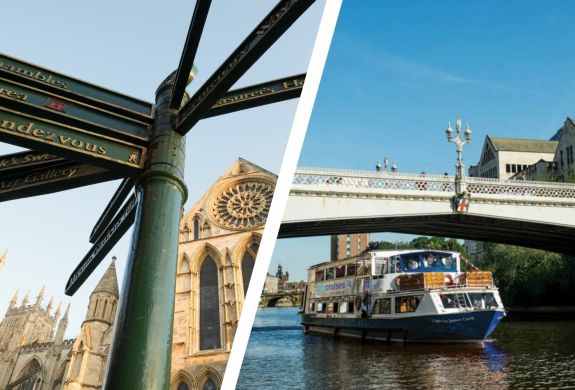 York short break for two with river cruise