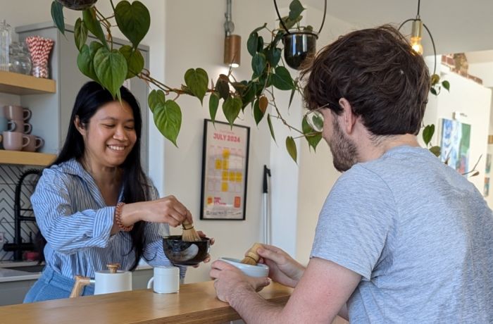 how to make matcha tea workshop in brighton