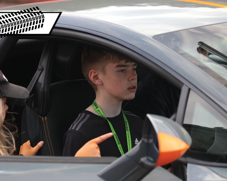 junior driver training and three mile supercar experience
